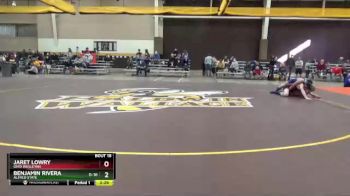 165 lbs Champ. Round 1 - Jaret Lowry, Ohio Wesleyan vs Benjamin Rivera, Alfred State