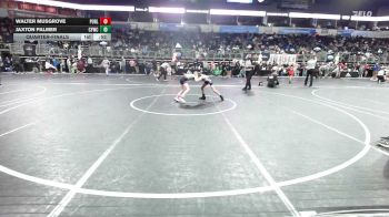 60 lbs Quarterfinal - Walter Musgrove, Purler vs Jaxton Palmer, Cywc