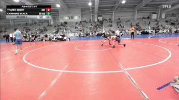 150 lbs Rr Rnd 3 - Thayer Ebert, Grit Mat Club White vs Channing Slack, Buffalo Valley Wrestling Club EL Black