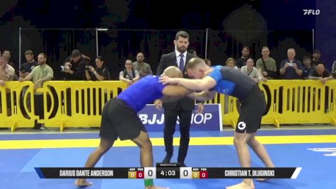 Christian T. Dluginski vs Darius Dante Anderson 2025 Pan IBJJF Jiu-Jitsu No-Gi Championship