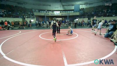 55 lbs Rr Rnd 2 - Jackson Griffin, Division Bell Wrestling vs Bennett Dawson, Team Tulsa Black