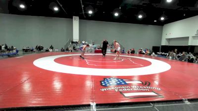 120 lbs Ace Arnold, Team Wyoming Black vs Tyler Cooper, Team Michigan - Red