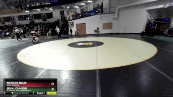 141 lbs Cons. Round 3 - Sean Johnson, Glenville State University vs Richard Davis, Davis & Elkins