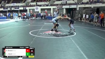 106 Varsity Cons. Round 2 - Logan Ward, Northside Methodist vs Gage Brown, Baldwin County