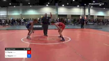 132 lbs Quarterfinal - Connor Payne, Tennessee vs Caleb Negron, Central Florida Wrestling Academy @LHP (Lake Highland Prep)