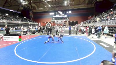 80 lbs Consi Of 4 - Hailey Robinson, Thermopolis WC vs Adley True, Bear Cave WC