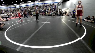 140 lbs Semifinal - Asa Steers, Ada Youth Wrestling vs Garrett Lynn, Tuttle Elite Wrestling