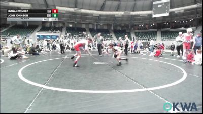 92 lbs Semifinal - Ronan Winkle, Raw Wrestling Club vs John Johnson, Standfast