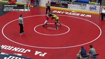 252 lbs Consolation - Matthew Nguyen, Susquenita vs LaVon Wade, Kiski Area