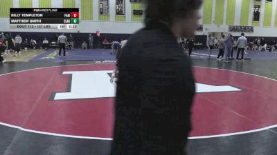 157 lbs Consi Of 16 #2 - Billy Templeton, Franklin & Marshall vs Matthew Smith, Clarion