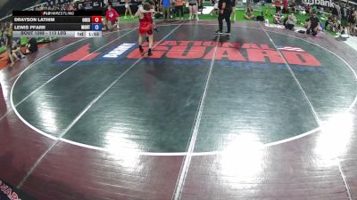 113 lbs Cons. Quarters - Drayson Lathim, Oregon vs Lewis Pfarr, Montana