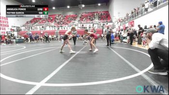 97 lbs Rr Rnd 1 - Angelica Ponce, South Central Punisher Wrestling Club vs Payten Garcia, Tonkawa Takedown Club