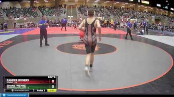 134 lbs Semis & 1st Wrestleback (8 Team) - Zander Rogers, Lowell vs Shane Wenke, Enterprise/Wallowa