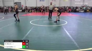 113 lbs Quarterfinal - Mark Marum, Alaska Avalanche Black vs Camren Carmickle, Granite