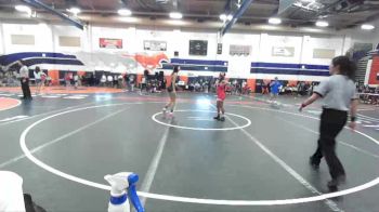 100 lbs Champ. Round 2 - Gabriela Martinez, Santa Ana vs Ella Callejas, Fullerton