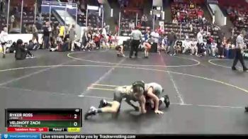 49 lbs Round 3 (4 Team) - Ryker Ross, Linden vs Veldhoff Zach, Plainwell