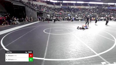 Semifinal - Charlie Maiani, Cincinnati Elite vs Abraham Wilson, Webb City Youth Wrestling