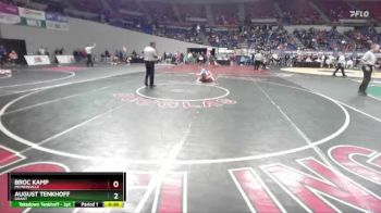 6A-126 lbs Cons. Round 3 - Broc Kamp, McMinnville vs August Tenkhoff, Grant