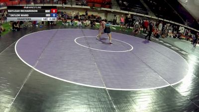 135 lbs Quarters - Bayleah Richardson, Montana vs Taylor Ward, Oregon