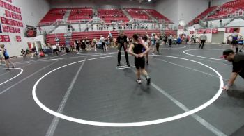 52-55 lbs Rr Rnd 4 - Nona Hunke, Smith Wrestling Academy vs N'cyla Brown, OKC Saints Wrestling