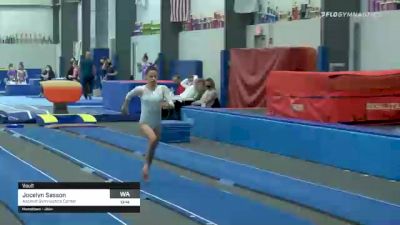 Jocelyn Sasson - Vault, Ascend Gymnastics Center - 2021 American Classic and Hopes Classic