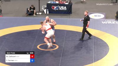 130 kg Semifinal - West Cathcart, New York Athletic Club vs Tanner Farmer, New York Athletic Club