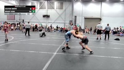 95 lbs Round 2 - Colton Smith, EP Rattlers vs Brady Hom, SAA