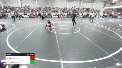 89 lbs Quarterfinal - Martin Atencio, Stout Wr Ac vs Elsie Vialpando, Misfits