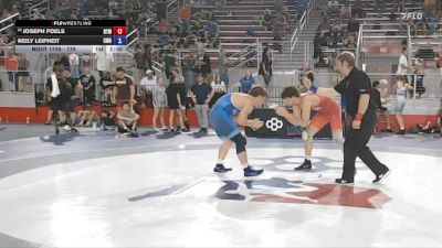 175 lbs Cons. Round 3 - Joseph Foels, Burnett Trained Wrestling vs Reily Leifheit, Callan Wrestling Academy