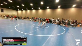 110 lbs Semifinal - Vinny Ferrari, Cardinal Wrestling Club vs Charles Lundin, 3F Wrestling