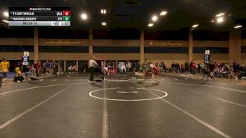141 lbs Rd Of 16 - Tyler Wells, Oklahoma vs Haiden Drury, Utah Valley