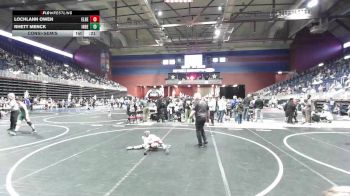 52 lbs Consolation - Lochlann Owen, Elbert County Wranglers vs Rhett Menck, Independent