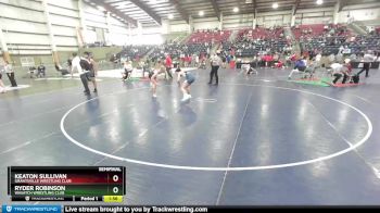 138 lbs Semifinal - Ryder Robinson, Wasatch Wrestling Club vs Keaton Sullivan, Grantsville Wrestling Club