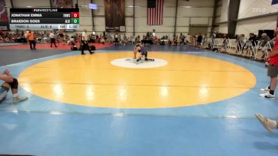 126 lbs Rr Rnd 2 - Jonathan Emma, TNWC Purple vs Braedon Goes, Alien UFO