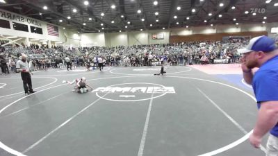 57 lbs Quarterfinal - Landon Stanley, Cottage Grove WC vs Kedric Paz, Gold Rush