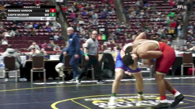 215 lbs Consi 3 - Marquez Gordon, Bishop McCort vs Cadyn McGraw, North Schuylkill