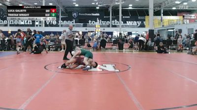 110 lbs Rr Rnd 3 - Luca Galietti, Grit Mat Club - MS vs Tristan Wright, Dueling Bandits - MS