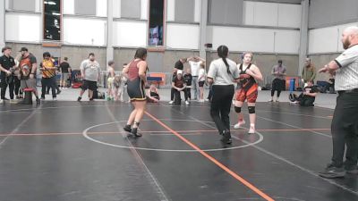 139.4-150.8 lbs 5th Place Match - Harmony DeBeaumont, Moses Lake Wrestling Club vs HarleQuinn Geyer, NW Spartans Wrestling