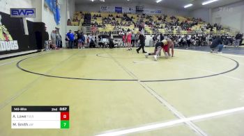 140-B lbs Round Of 16 - Conner McCartney, Wagoner vs Arthur Marmon, Har-Ber High School