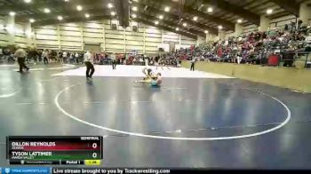 132 lbs Semifinal - Tyson Lattimer, Marsh Valley vs Dillon Reynolds, Beaver