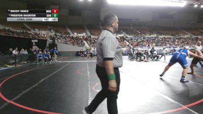 287-D1 Cons. Semi - Brody Hinks, Mountain Ridge High School vs Preston Shorter, Chandler High School
