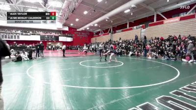 105 lbs Cons. Round 5 - Alex Taylor, Monte Vista (Danville) vs Ja`me Mosley Calderon, San Leandro