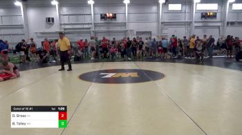 132-C lbs Consi Of 16 #1 - Doyle Grosz, OH vs Brayden Tolley, WV