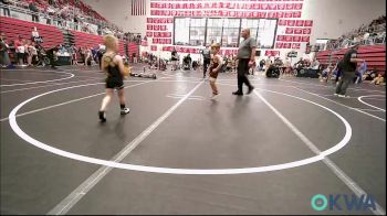 43 lbs Consi Of 4 - Ellis Jerry, Rough Riders vs Dawson Wise, Tecumseh Youth Wrestling