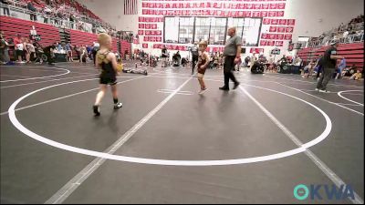43 lbs Consi Of 4 - Ellis Jerry, Rough Riders vs Dawson Wise, Tecumseh Youth Wrestling