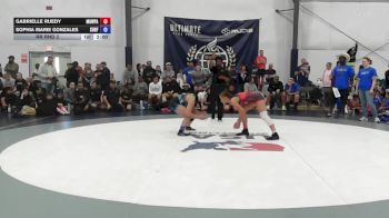 53 lbs Rr Rnd 2 - Gabrielle Ruedy, MGW Bittersweet Mint - W vs Sophia Marie Gonzales, Surfside Girls - W