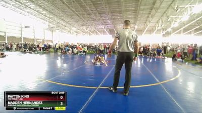 108 lbs Quarterfinal - Madden Hernandez, Sublime Wrestling Academy vs Payton King, TW Wrestling