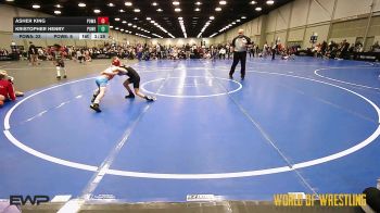 58 lbs Quarterfinal - Asher King, POWA 9U vs Kristopher Henry, Powerhouse Elite 9U