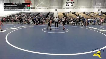 110 lbs Cons. Round 4 - Tucker Minnoe, Club Not Listed vs Anthony Comeau, Johnstown Pee Wee Wrestling Club