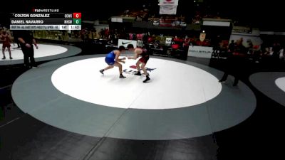 All Cadet Boys Freestyle Upper - 165 lbs Cons. Round 5 - Colton Gonzalez, Central Catholic Wrestling Club vs Daniel Navarro, Mayfair High School Wrestling